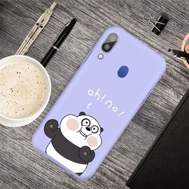 Gumový kryt na Samsung Galaxy A30 - Purple Panda