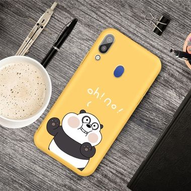Gumový kryt na Samsung Galaxy A30 - Yellow Panda