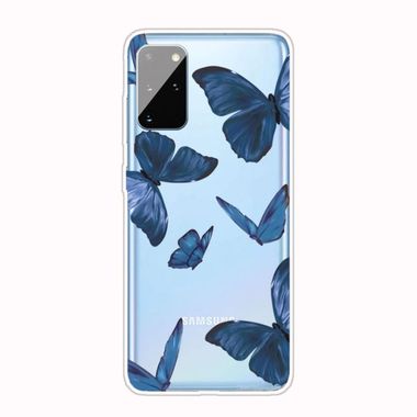 Gumový kryt na Samsung Galaxy A31 - Blue Butterfly