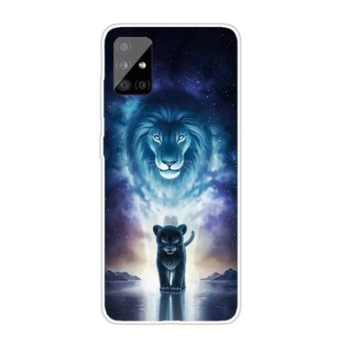 Gumový kryt na Samsung Galaxy A31 - Lion