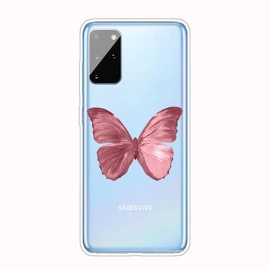 Gumový kryt na Samsung Galaxy A31 - Red Butterfly