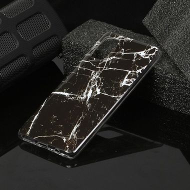 Gumový kryt pro Samsung Galaxy A41 - Černý