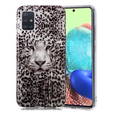 Gumový kryt na Samsung Galaxy A71 5G - Leopard Tiger