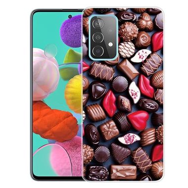 Gumový kryt na Samsung Galaxy A72 - Love Chocolate