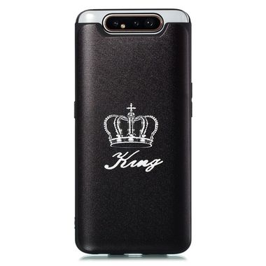 Gumový kryt na Samsung Galaxy A80 - King Pattern
