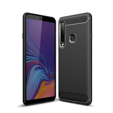 Gumový kryt na Samsung Galaxy A9 (2018) - Černý