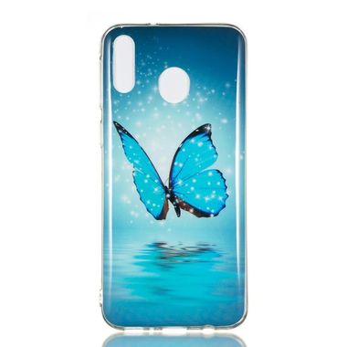 Gumový kryt na Samsung Galaxy M20 - Butterfly