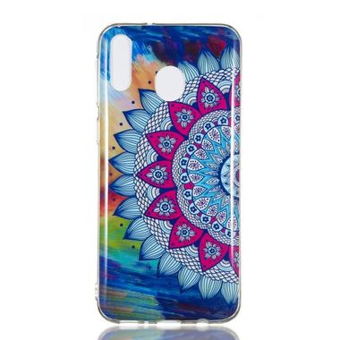 Gumový kryt na Samsung Galaxy M20 - Colorful Sun Flower