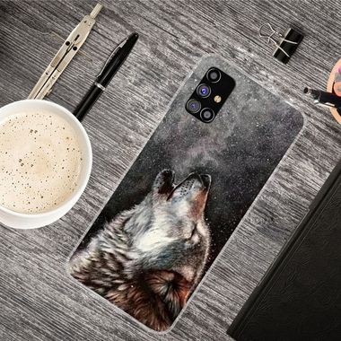Gumový kryt na Samsung Galaxy M51 - Call Wolf
