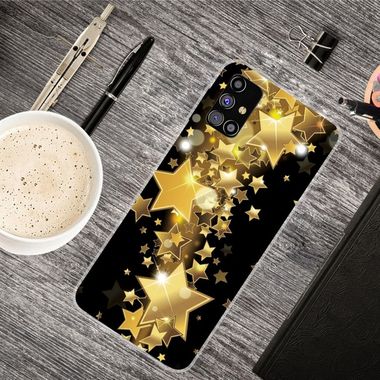 Gumový kryt na Samsung Galaxy M51 - Gold Star