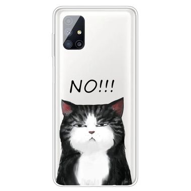 Gumový kryt na Samsung Galaxy M51 - NO Cat
