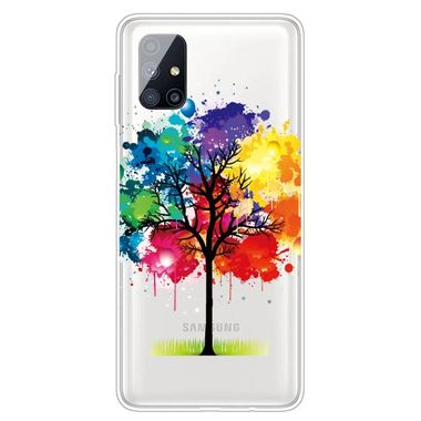 Gumový kryt na Samsung Galaxy M51 - Oil Painting Tree