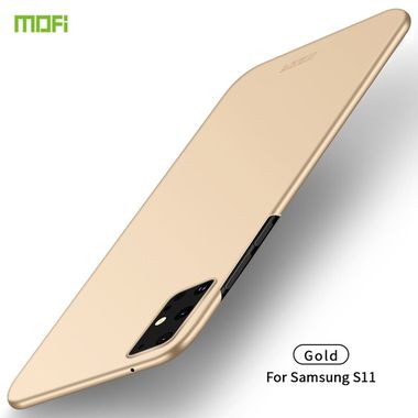 Gumový kryt na Samsung Galaxy S20+   MOFI  -zlatá