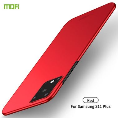 Gumový kryt na Samsung Galaxy S20 Ultra - MOFI -červená