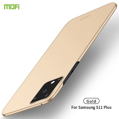 Gumový kryt na Samsung Galaxy S20 Ultra - MOFI -zlatá
