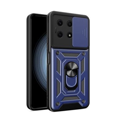 Pryžový kryt na Sliding Camera Honor X8a - Modrá