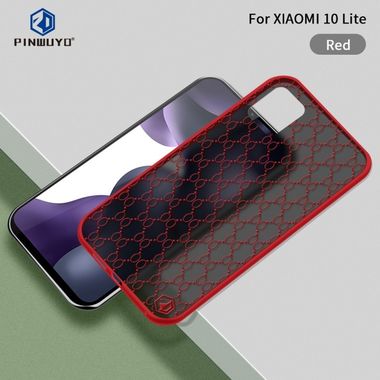 Plastový kryt na Xiaomi Mi 10 Lite - červený