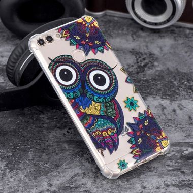 Gumový kryt Owl na Huawei P Smart