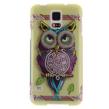Gumový kryt Owl na Samsung Galaxy S5