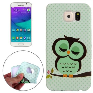 Gumový kryt Owl na Samsung Galaxy S6