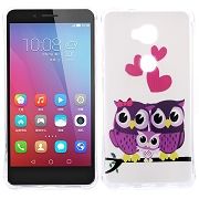 Gumový kryt Owls Love na Huawei Honor 5X