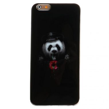 Gumový kryt Panda na iPhone 6