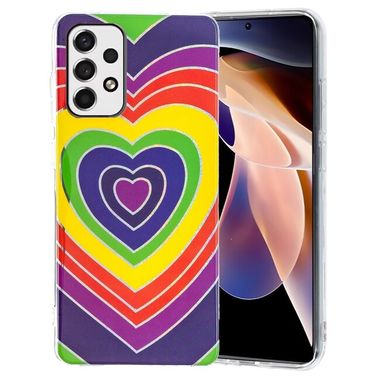 Gumový kryt PATTERN na Samsung Galaxy A33 5G - Love Heart