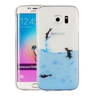 Gumový kryt Penguins na Samsung Galaxy S6 edge
