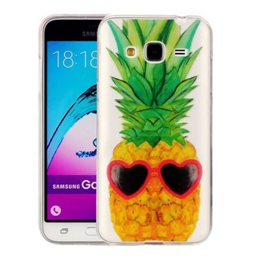 Gumový kryt Pineapple na Samsung Galaxy J3 (2016)