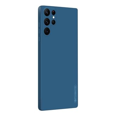 Gumový kryt PINWUYO pro Samsung Galaxy S23 Ultra 5G - Modrá