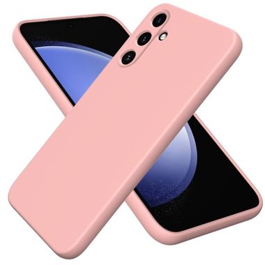 Pryžový kryt Pure Color pro Galaxy A35 5G - Růžová