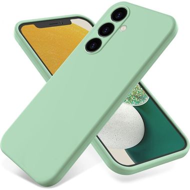 Pryžový kryt Pure Color pro Samsung Galaxy A05s - Zelená