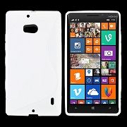 Gumový kryt S Line na Nokia Lumia 930 - bílá