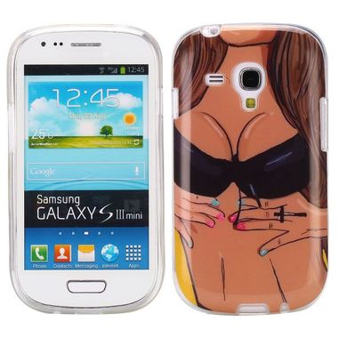 Gumový kryt Sexy Girl na Samsung Galaxy S3 mini