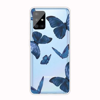 Gumený kryt na Samsung Galaxy A51 5G - Blue Butterfly
