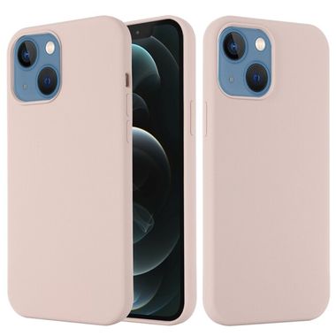 Pryžový kryt Shockrpoof na iPhone 15 - Růžovo písková