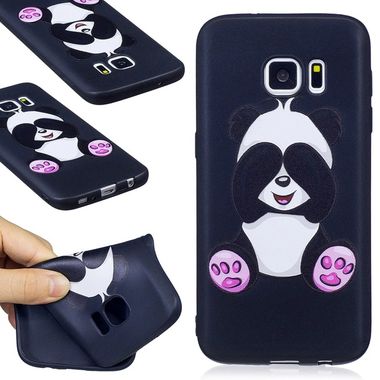 Gumový kryt  Shy Panda na Samsung Galaxy S7