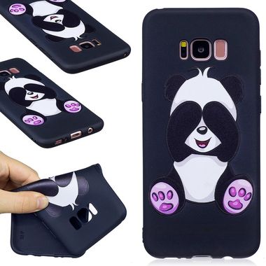 Gumový kryt Shy Panda na Samsung Galaxy S8+