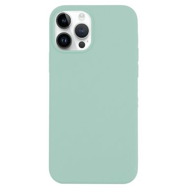 Gumový kryt SILICONE na iPhone 14 Pro - Emerald Green