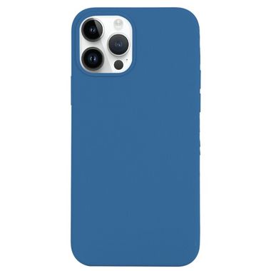 Gumový kryt SILICONE na iPhone 14 Pro Max - Sea Blue