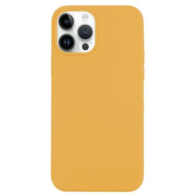 Gumový kryt SILICONE na iPhone 14 Pro - Zlatá