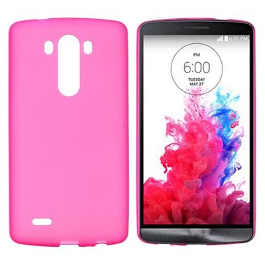 Gumový kryt Simply Style na LG G3 - růžová