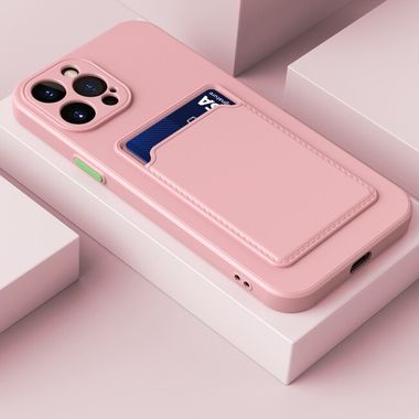 Gumový kryt SKIN FEEL pro iPhone 14 - Růžová