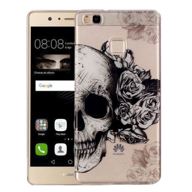 Gumový kryt Skull na Huawei P9 Lite