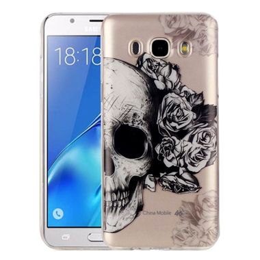 Gumový kryt Skull na Samsung Galaxy J5 (2016)