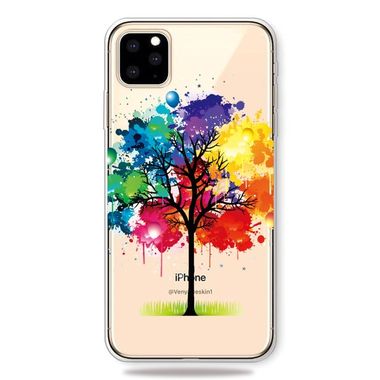 Gumený kryt Soft TPU na iPhone 11pro Painting tree