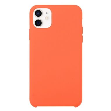 Gumový kryt SOLID pro iPhone 14 - Oranžová
