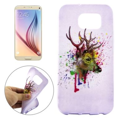Gumový kryt Splicing Deer na Samsung Galaxy S7
