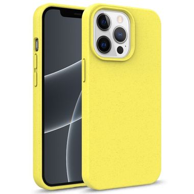Gumový kryt STARRY na iPhone 13 Mini - Žltá
