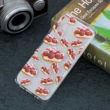 Gumový kryt Strawberry Pie na Huawei P30